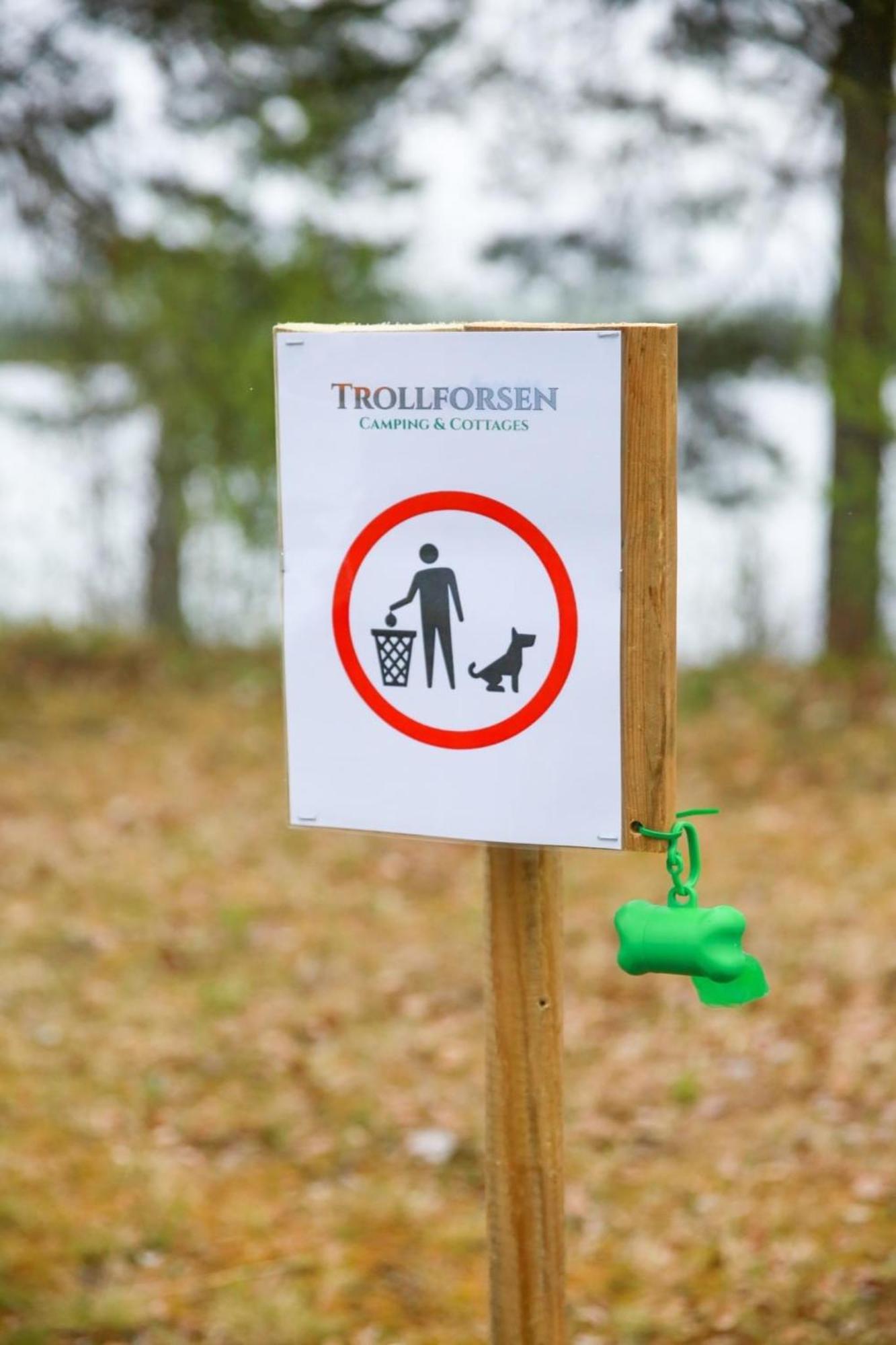 Trollforsen Camping & Cottages Gargnas Exterior photo